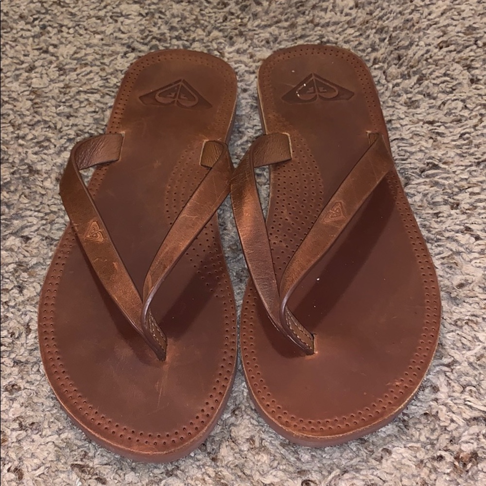 Roxy Leather sandals size 6